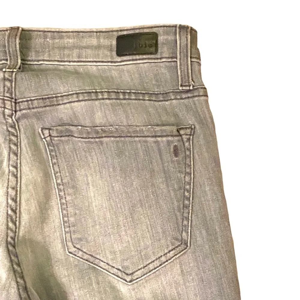 Joie Midrise Gray Ankle Skinny Denim Jeans Size 24